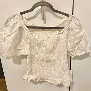 Bridgerton lace top vintage style